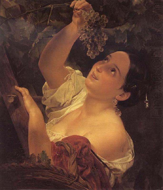 Italian Midday, Karl Briullov